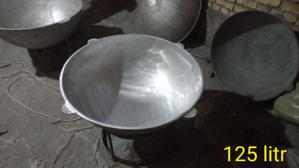 Duralumin, chugun qozonlar sotiladi