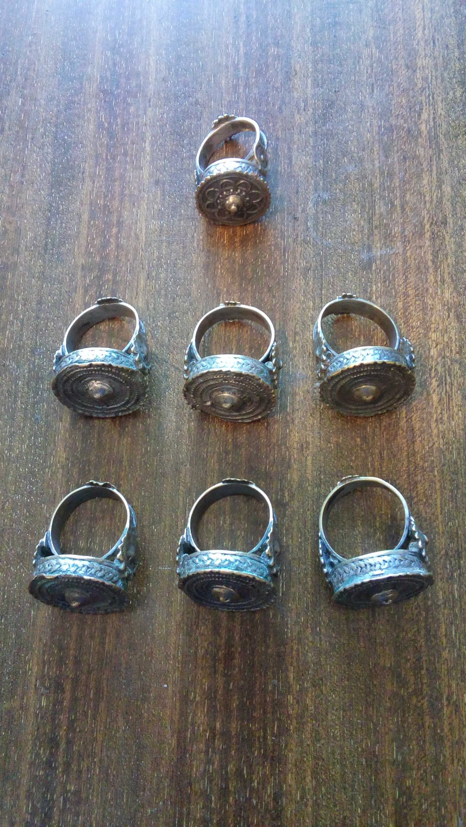 17-18 век болярски сребърни пръстени