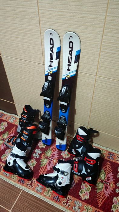 Set schiuri head Supershape 87 cm-clapari ski