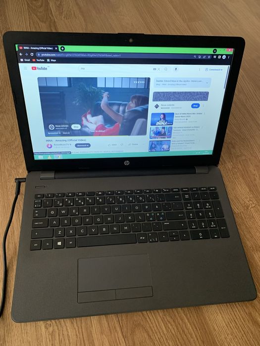 Laptop HP Slim display 15,6 led,500gb m,4gb ram perfect functional.