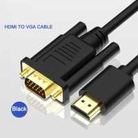 Cablul VGA HDMI , Cablu HDMI VGA monitor PS4 Laptop TV etc