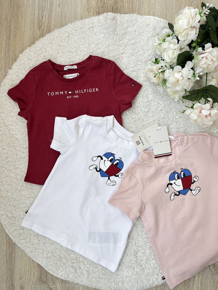 Tommy Hilfiger бебешки блузки за момиче