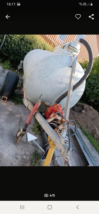 Vidanja cisterna vacuum 3800 litri!
