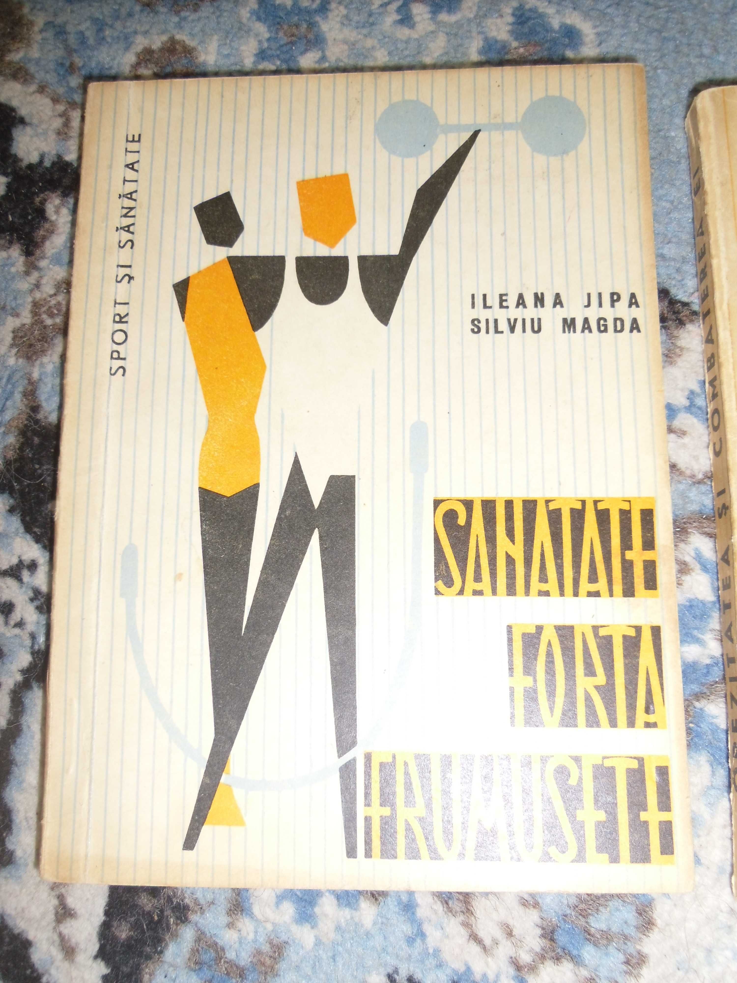 Sanatate, frumusete ,miscare 2 vol.vechi ed 1966