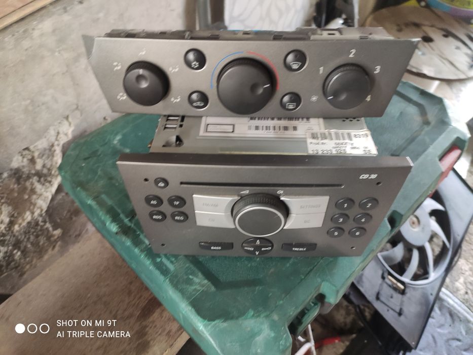 Управление климатик и радио медия за Опел Вектра Ц, opel vectra C