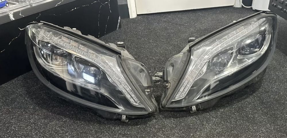 Mercedes W222 AMG Line Предна Броня Задна Броня Стопове Фарове Решетка
