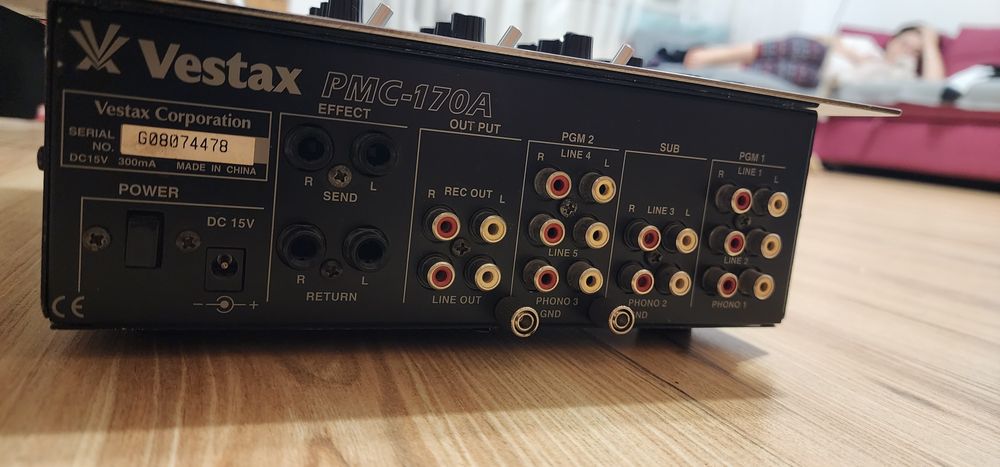 Mixer Vestax PMC-170A - DEFECT