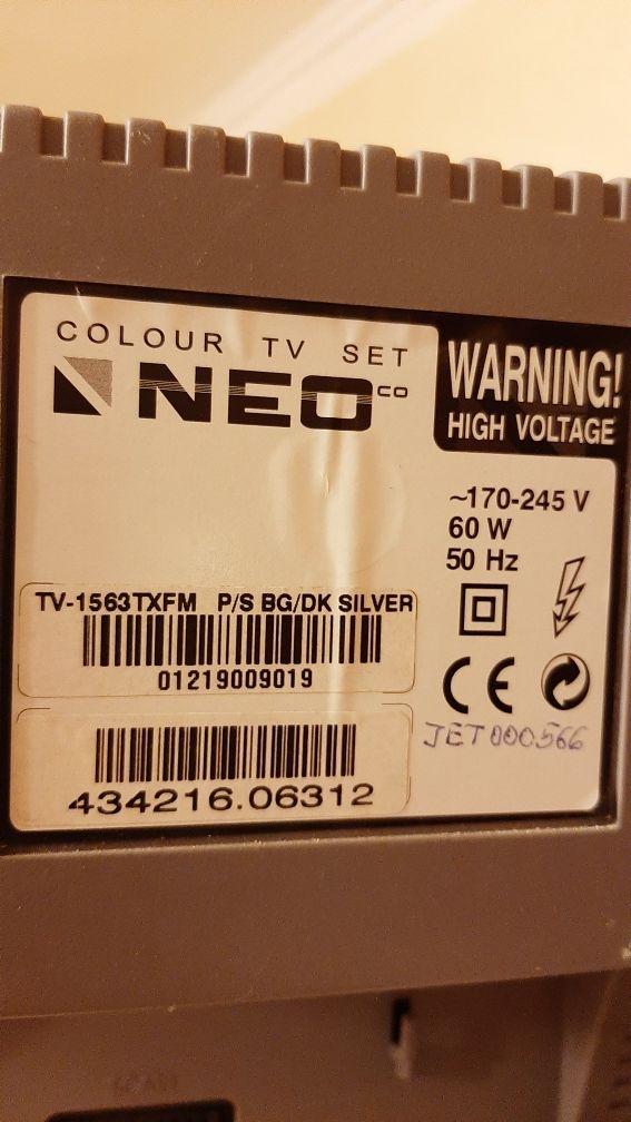 Телевизор 14"Neo