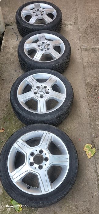 Jante cu anvelope Mercedes Aclass