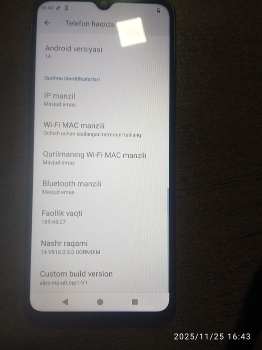 Yangi redmi A3 a