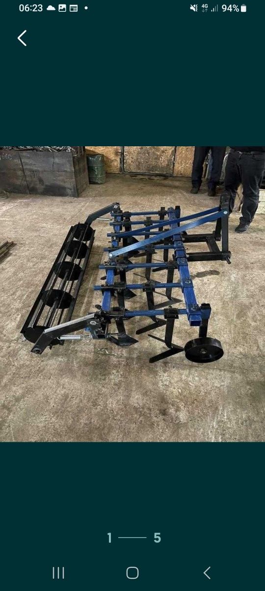 Cultivator prasitoare cu tăvălug pentru tractor 20-30cp motocultor