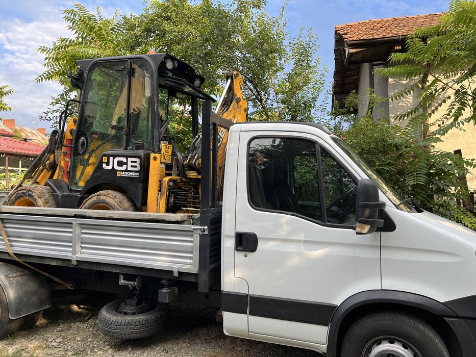 Buldoexcavator si Minibuldoexcavator Jcb de inchiriat|Autoutilitare