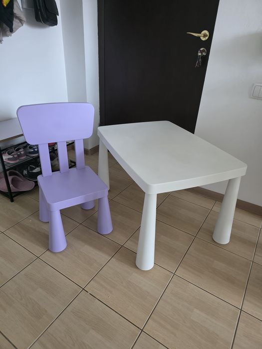 Masa si scaun copii