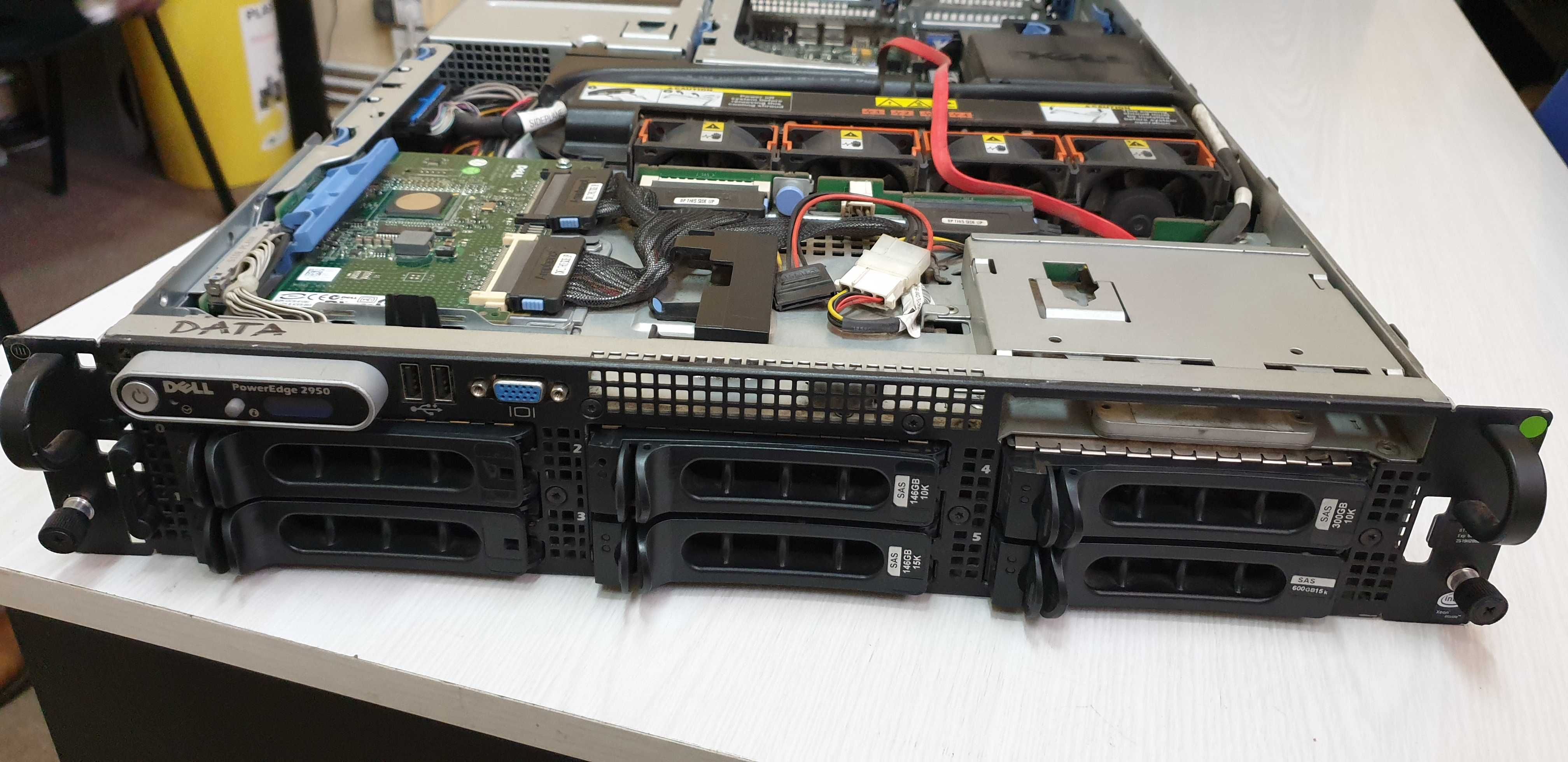 Server Dell PowerEdge 2950 III (2 x Intel Xeon Quad X5460 / 16 GB DDR)