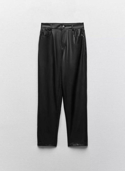 Кожени панталони Zara