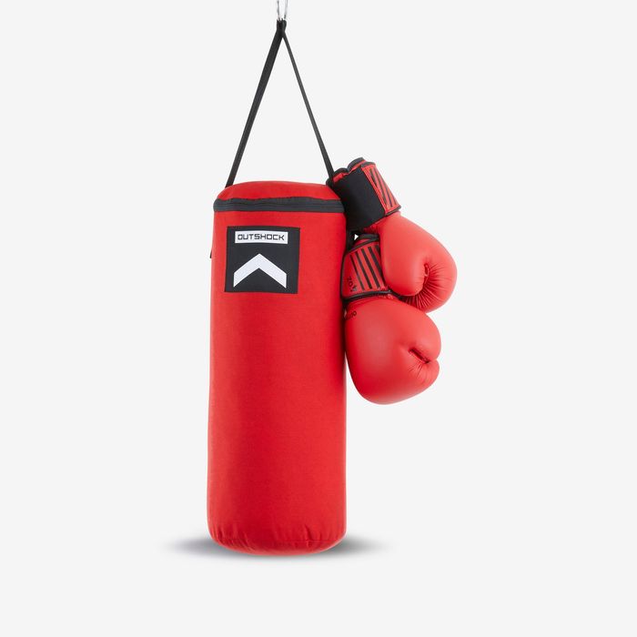 Set sac de box + mănuși de - produs resigilat - (SecondHand) Decathlon