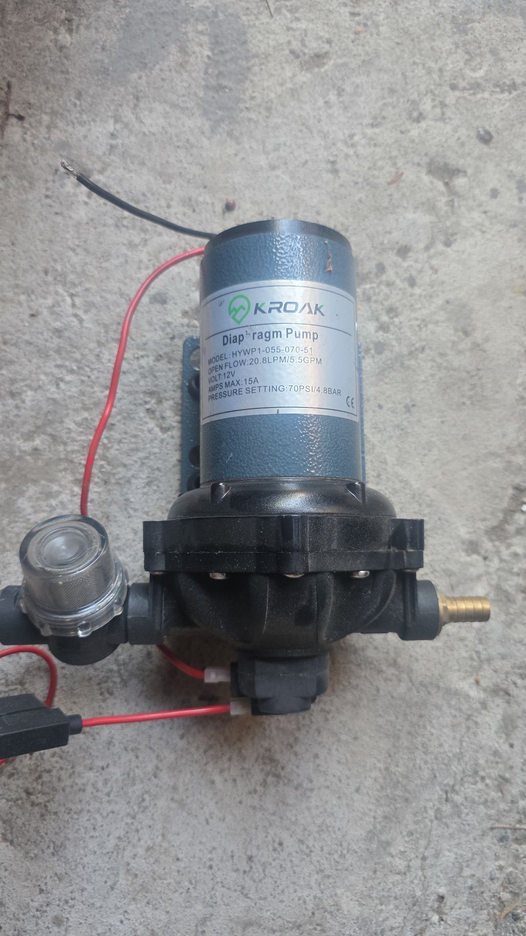 Помпа за вода 12v