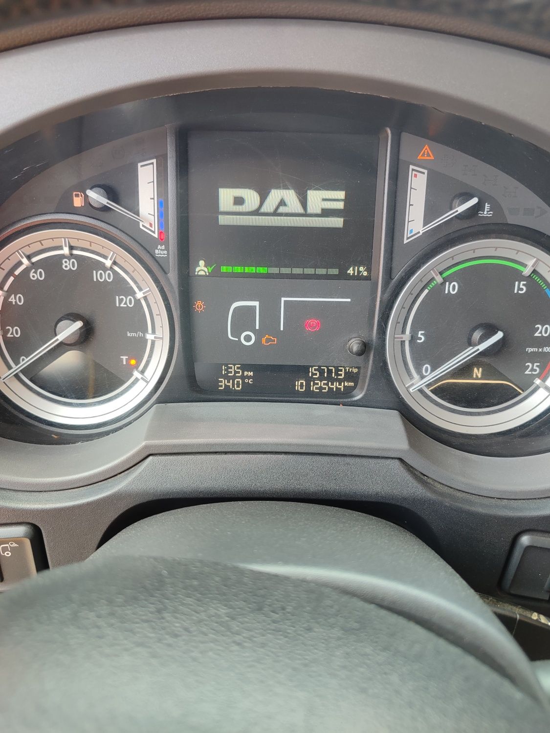 Daf 460  Krone pritsep