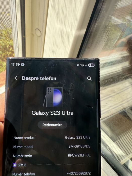 Samsung s23 Ultra 256gb Putere -Eleganta -Stil