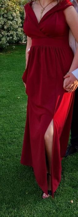 Rochie de seara  bordo