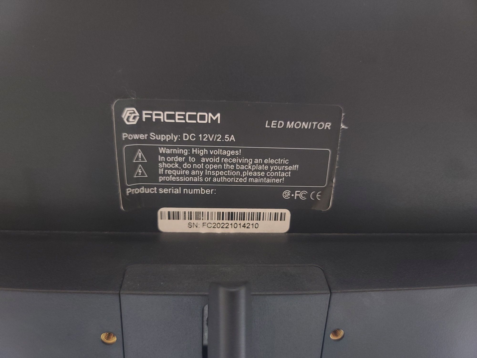Манитор FACECOM 24 сурвед сотилади.