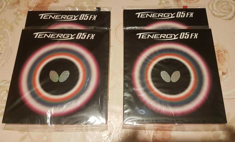 Продавам чисто нови гуми за тенис на маса: Butterfly Tenergy 05 FX, 05