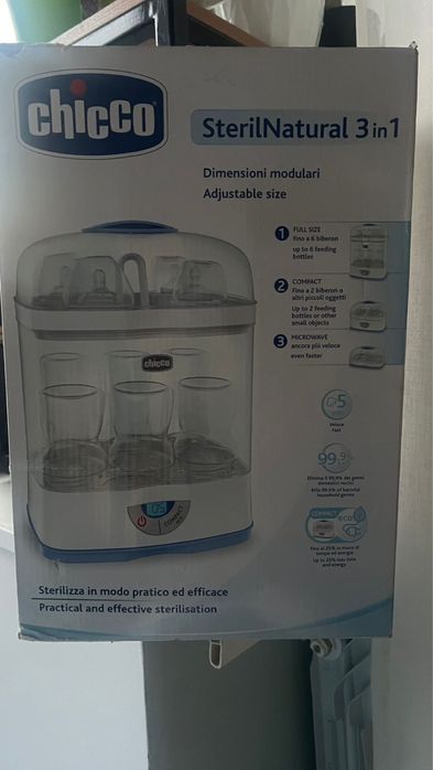 стерилизатор бутылочек Chicco SterilNatural 3 в 1
