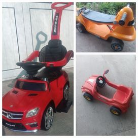 Детска кола с педали и кола за бутане