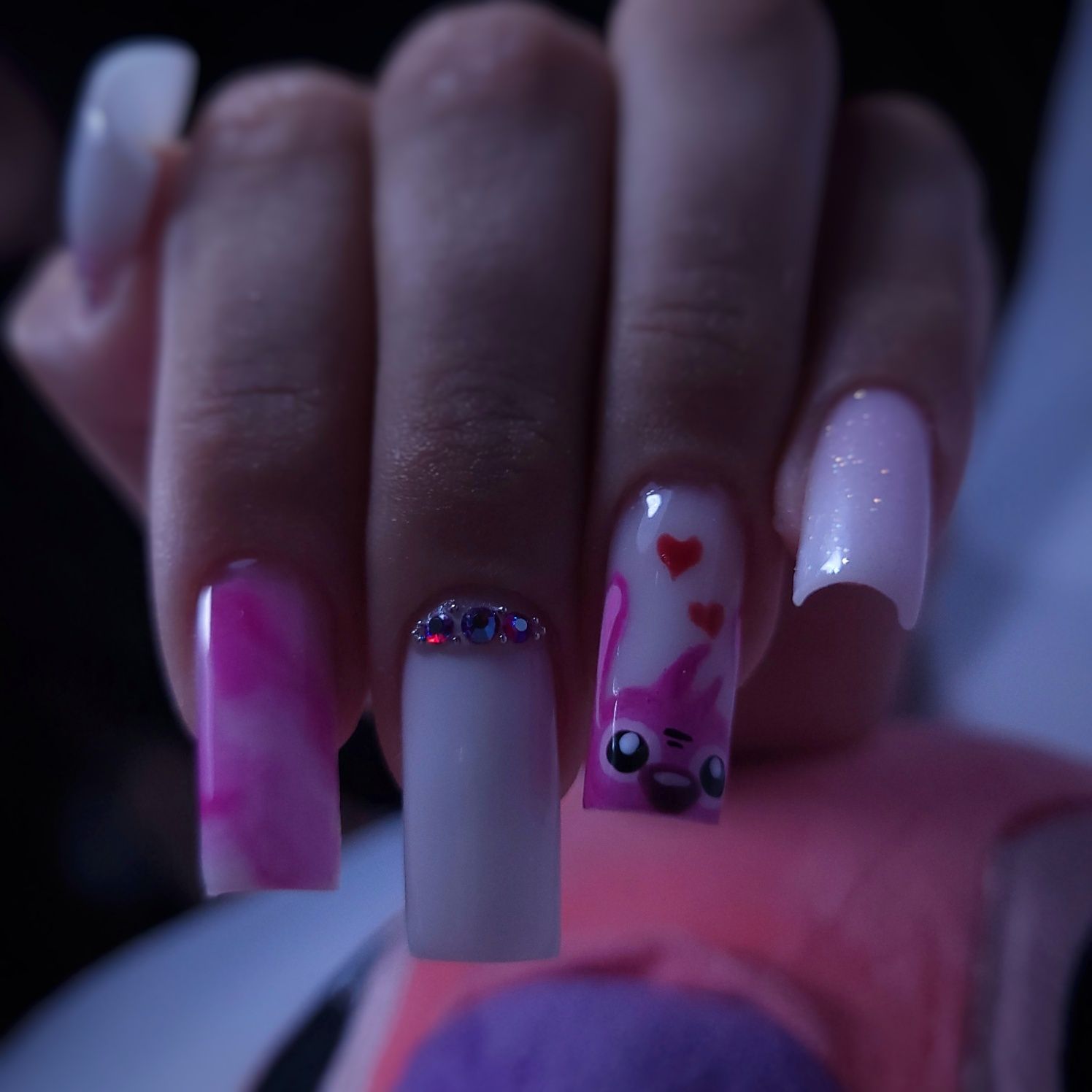 Unghi cu gel/polygel/semi/semi cu apex