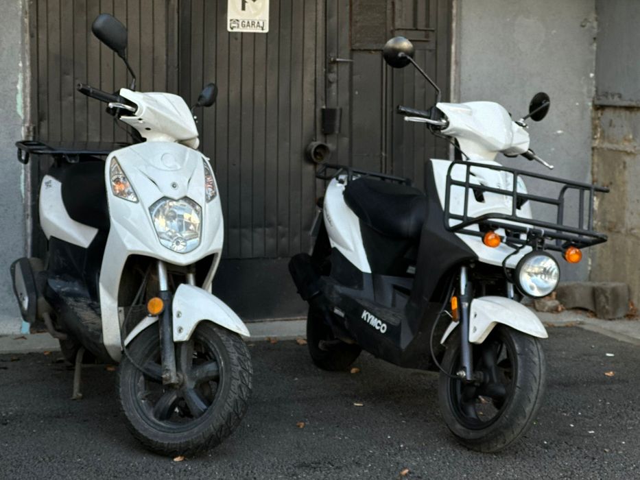 Scutere Sym X-PRO și Kymco AGILITY CARRY
