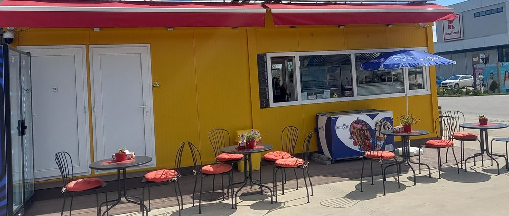 Container Food Truck 8m complet utilat HORECA premium