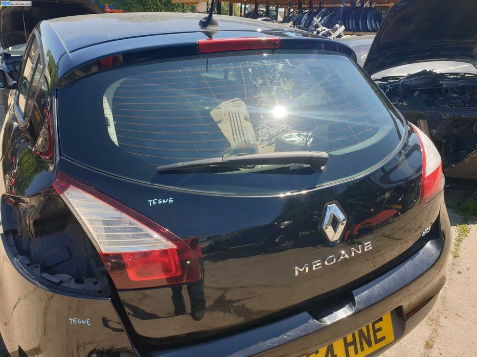 Haion Hayon Portbagaj Dezechipat cu Luneta Geam Sticla Renault Megane 3 Hatchback 2008 - 2016 [K5635]