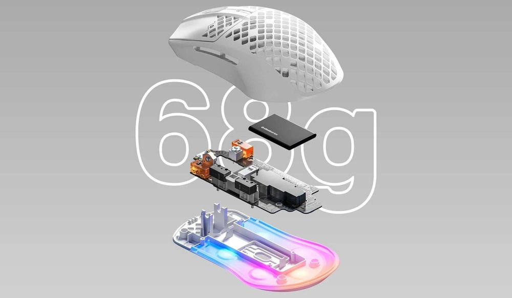 Aerox 3 Wireless Snow (Б/У)