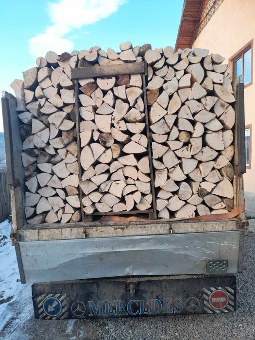 Lemne de foc paletizate taiate sparte