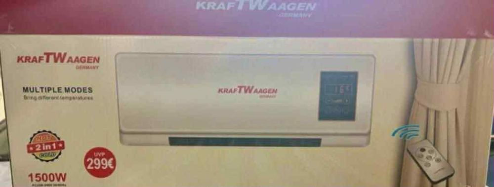 Немска печка климатик за топло и студено