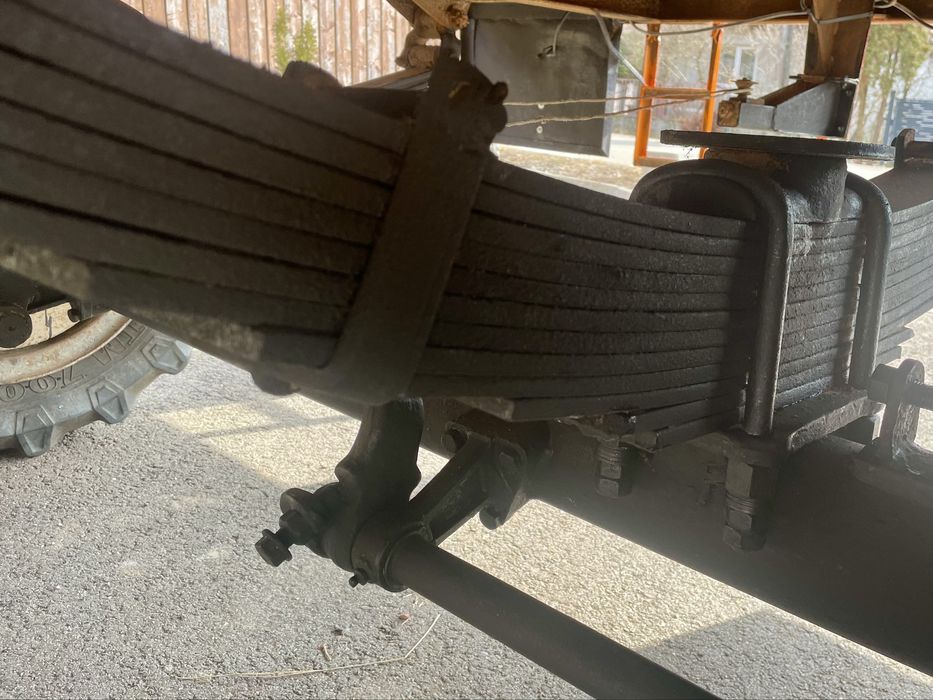 Remorca agricola monoax tractor