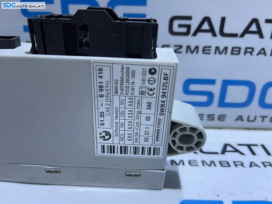 Unitate Modul Calculator Comfort Confort CAS 2 BMW Seria 3 E90 E91 2004 - 2011 Cod 6981416