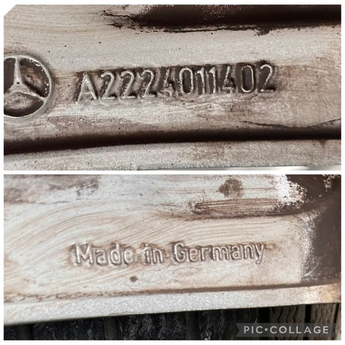 Джанти с гуми 19-ки Мерцедес S class W222 оригинални / спорт пакет