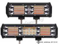 Ново! OFFROAD 7D LED BAR от 31см до 66см (Комбиниран) Блиц (бял/жълт)