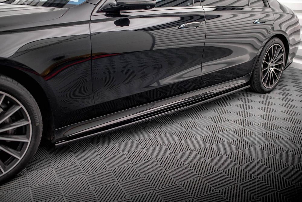 Добавки за прагове maxton design за mercedes benz w223 (2020-)