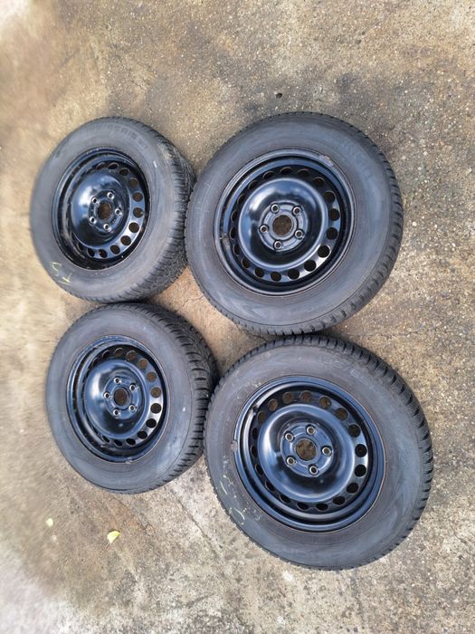 Set jante+cauciucuri iarna