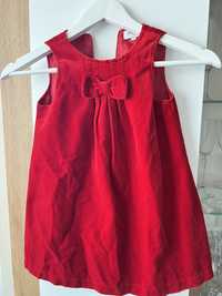 Чудесна кадифена рокля в червен цвят