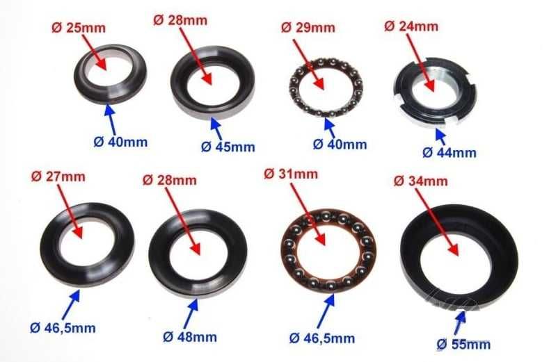 Coronite Rulmenti Ghidon Scuter Chinezesc GY6 4T 125-150cc