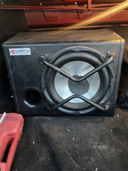 Продам саб element 5, усилитель amp 4x120