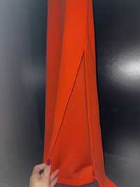 Червена официална рокля H&M