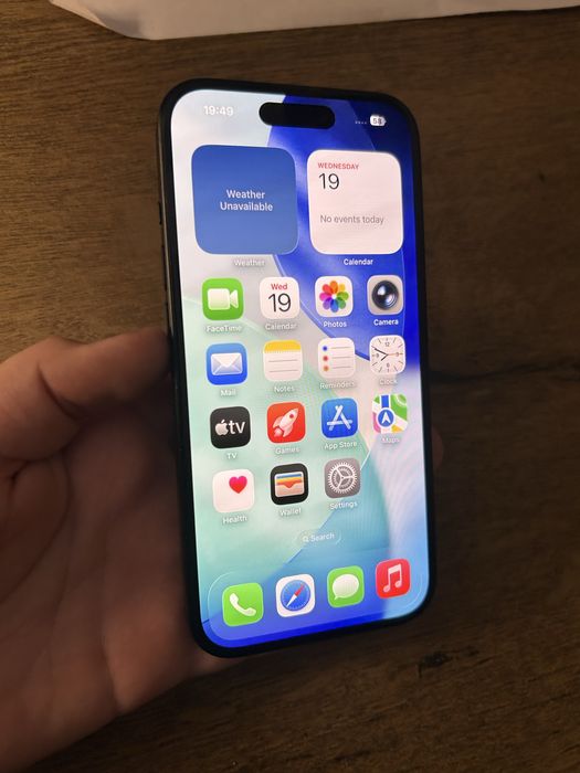 iPhone 15 Black 256GB Перфектен