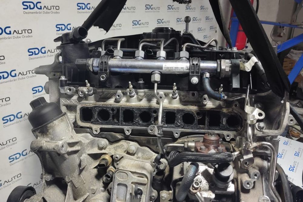 Motor R6540112400 cu sistemul de injecție și termoflot Mercedes GLC Coupe 300D 2.0 Euro 6