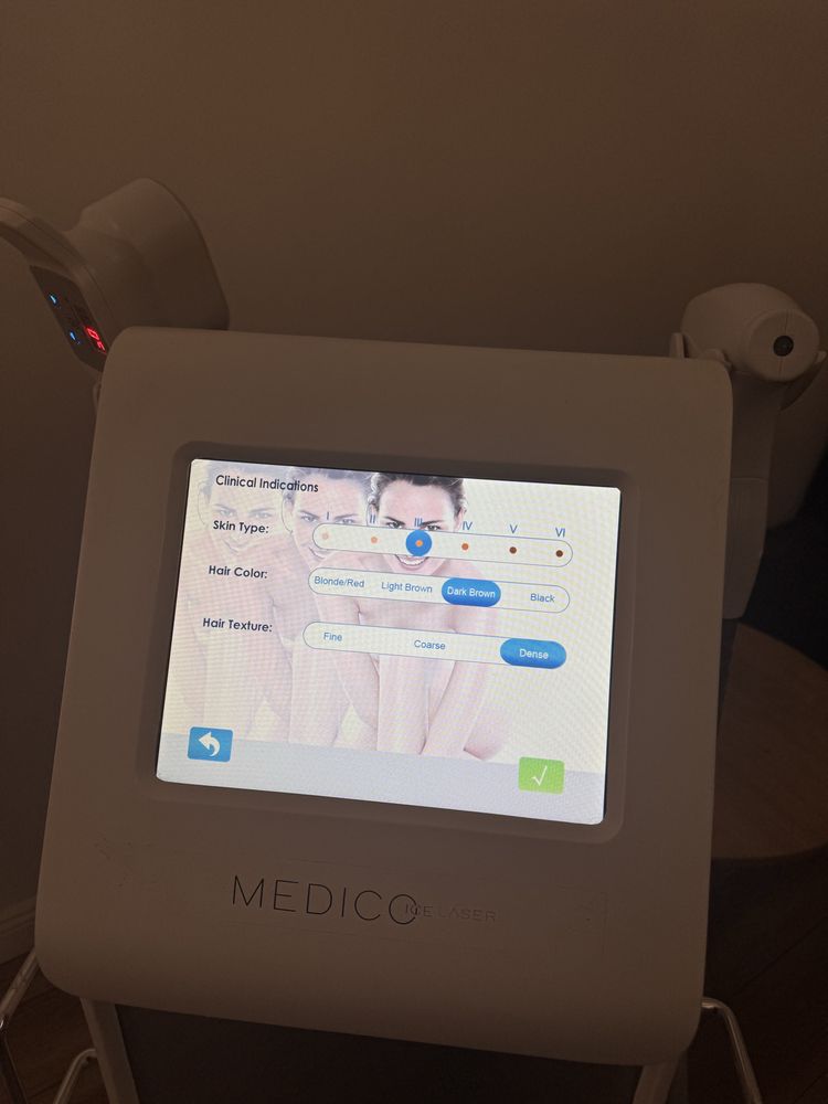 Aparat epilare definitiva laser dioda NOU , Medico Ice Laser