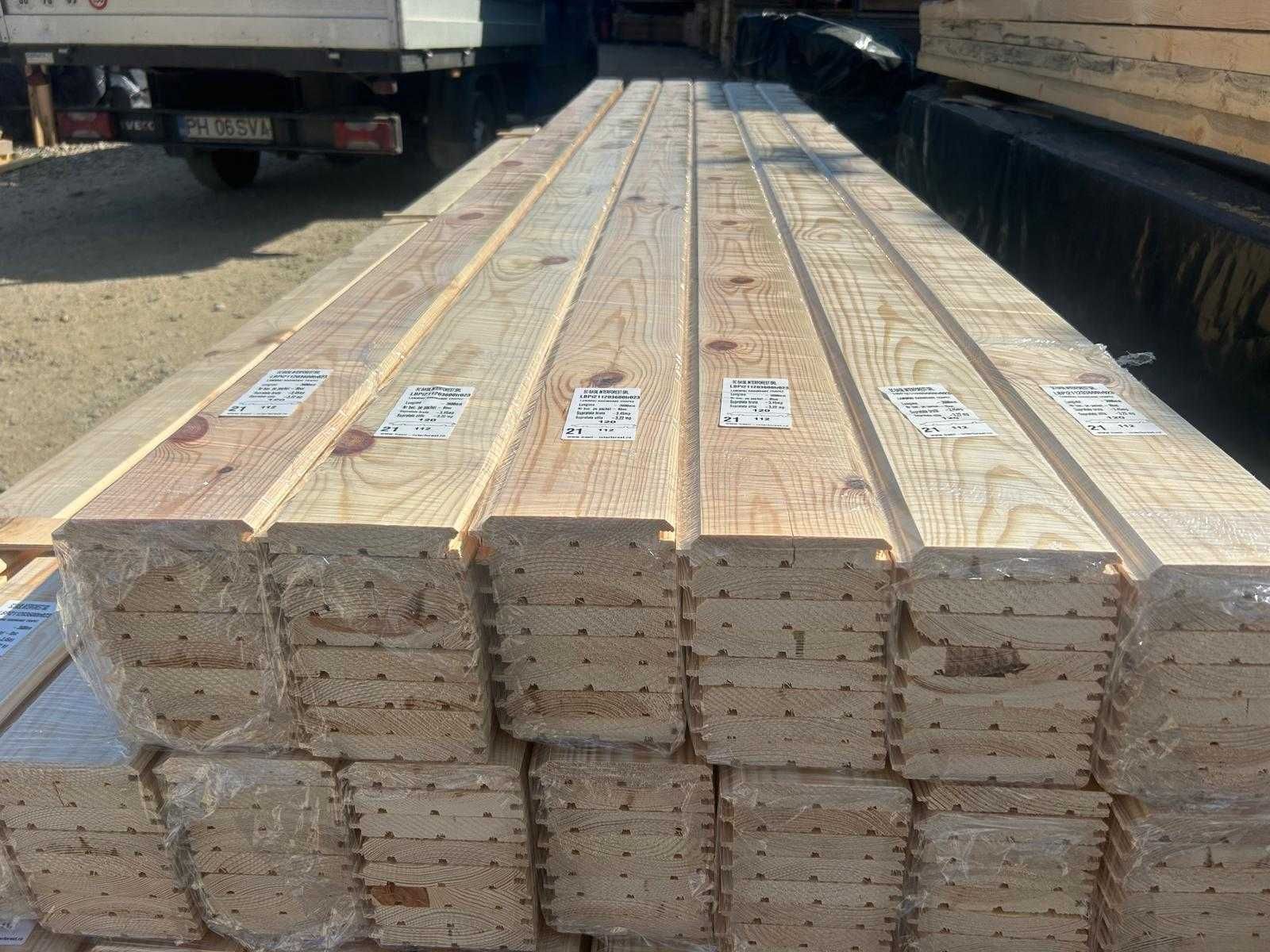 NOU! Lambriu Rasinoase profil trapez 21x120x3600mm PRET PRODUCATOR
