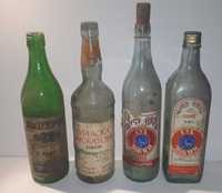 Стари бутилки - вермут, ракия, джин